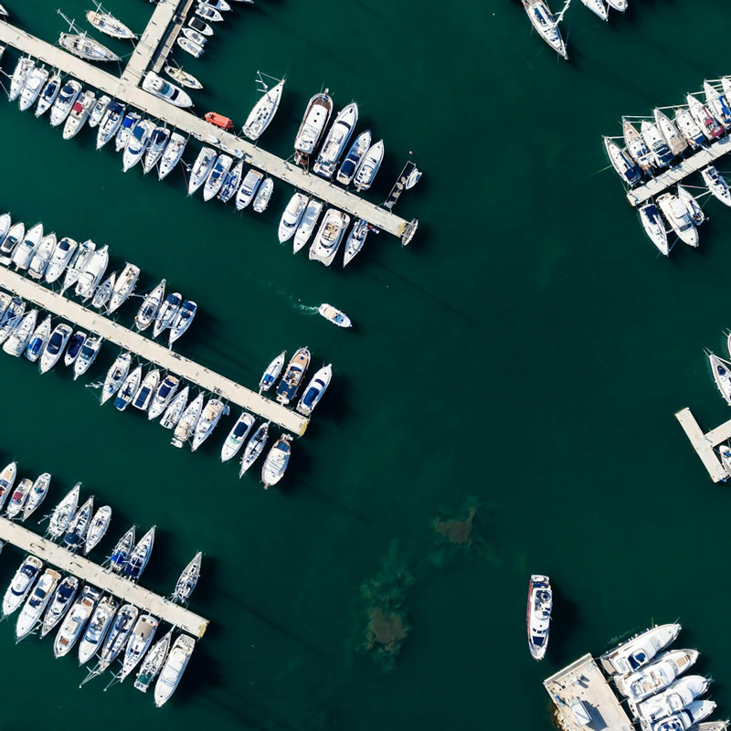 Modern mediterraan appartement ontwerp